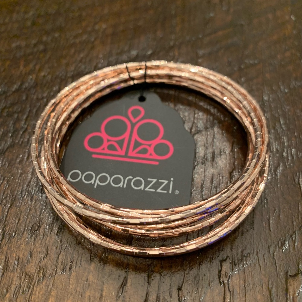 Rose Gold Paparazzi Bangle Bracelets